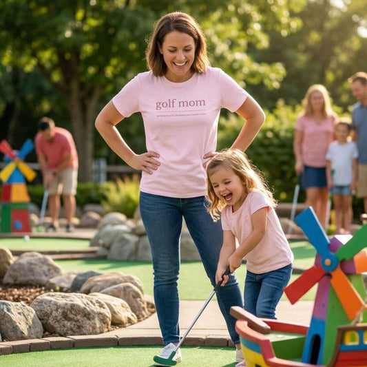 Golf Mom: Inheritance - Adult Golf T-Shirt