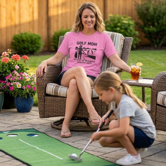 Golf Mom - Adult Golf T-Shirt