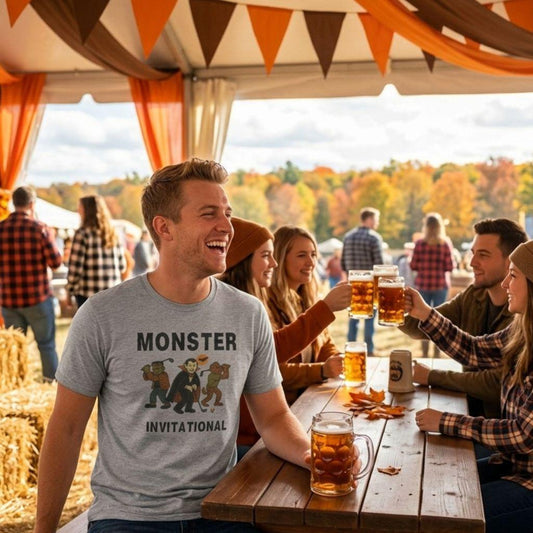 Monster Invitational - Adult Golf T-Shirt