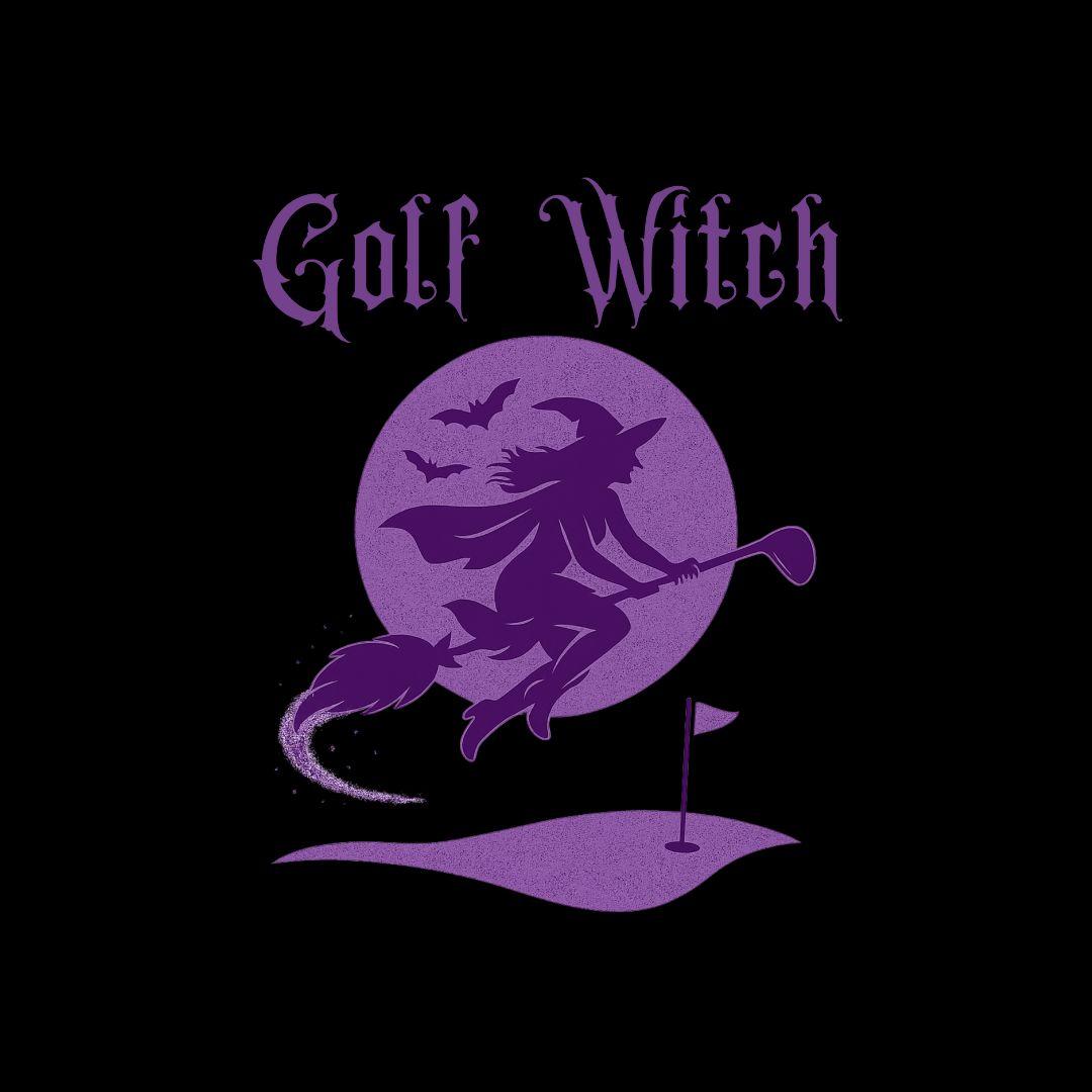 Golf Witch  - Youth Halloween Golf T-Shirt