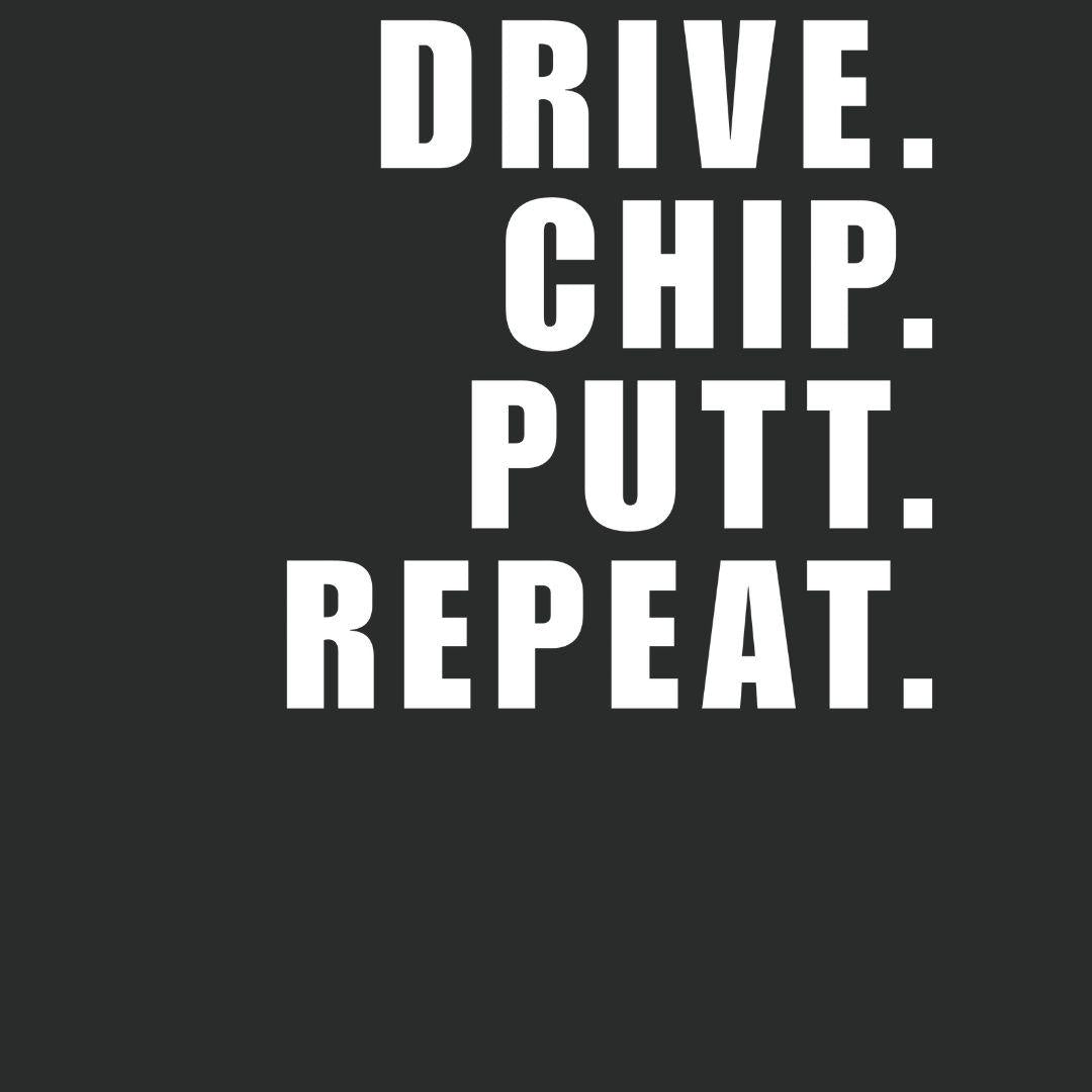DRIVE CHIP PUTT REPEAT - Youth T-shirt