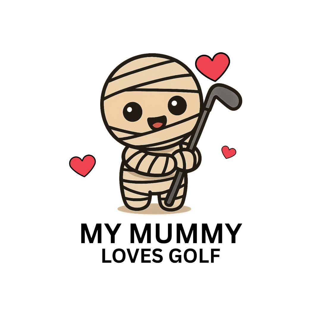 My Mummy Loves Golf - Toddler Halloween T-Shirt