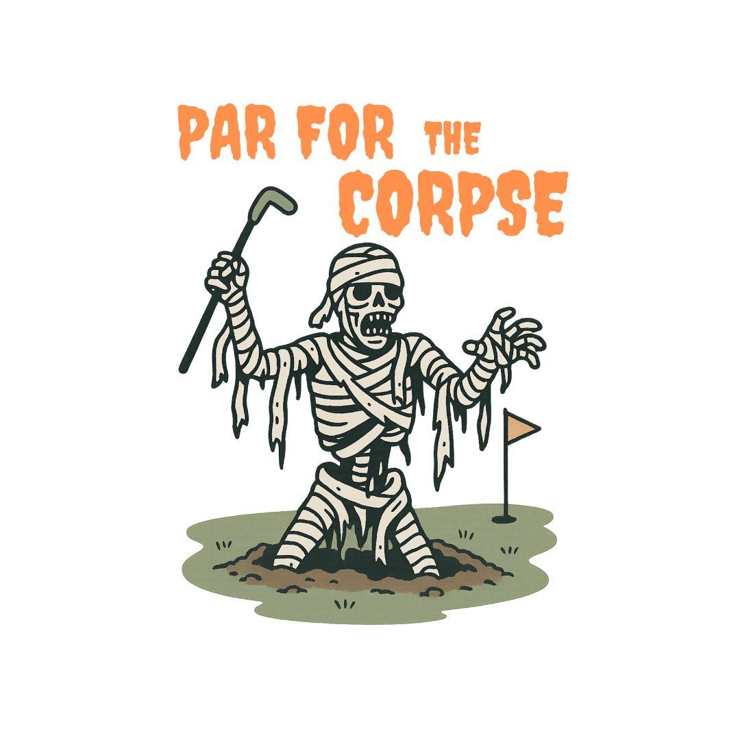 Par for the Corpse - Halloween Golf T-Shirt