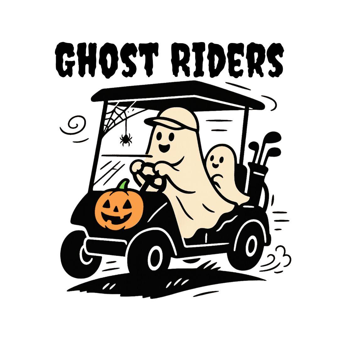 Ghost Riders - Halloween Golf T-Shirt