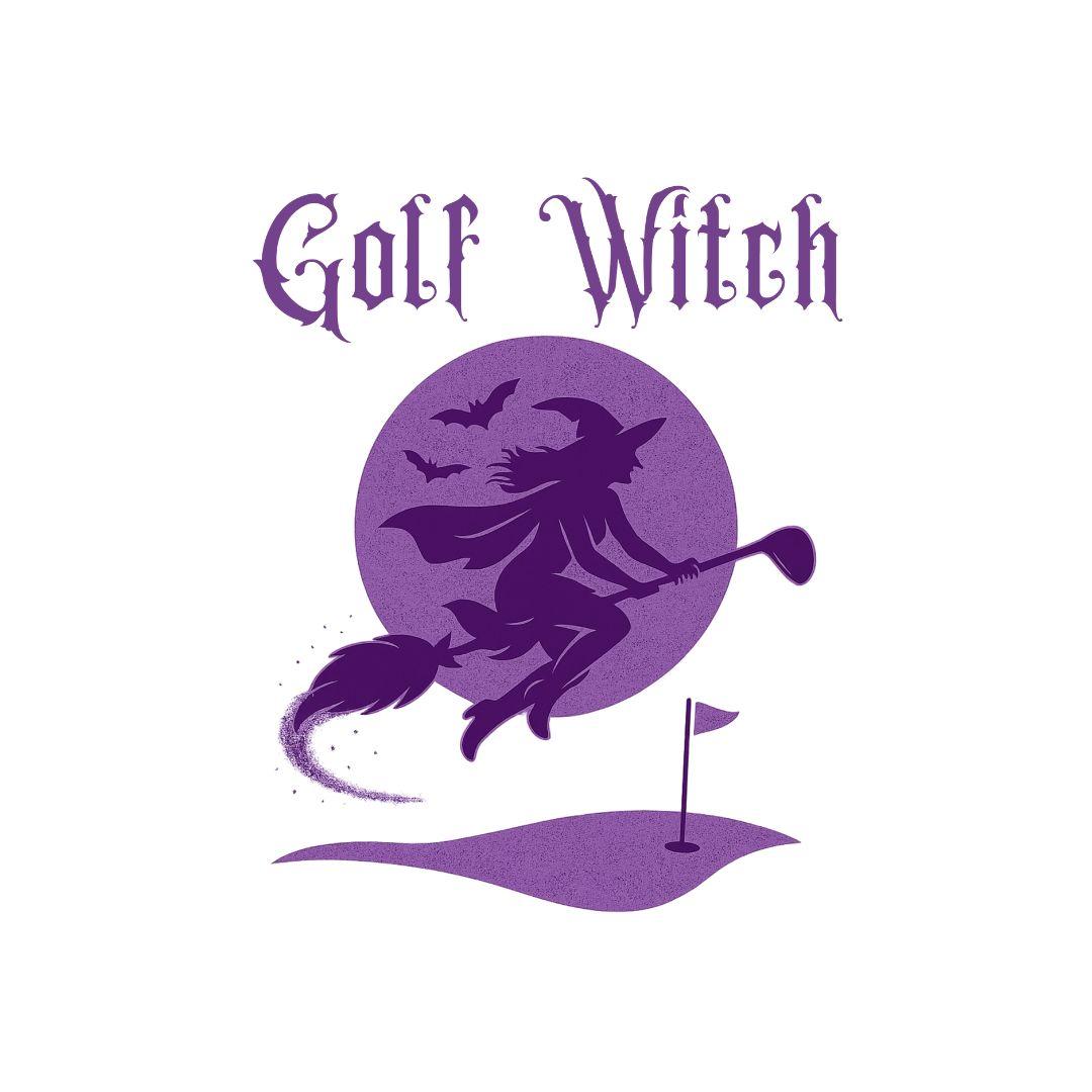 Golf Witch - Halloween T-shirt