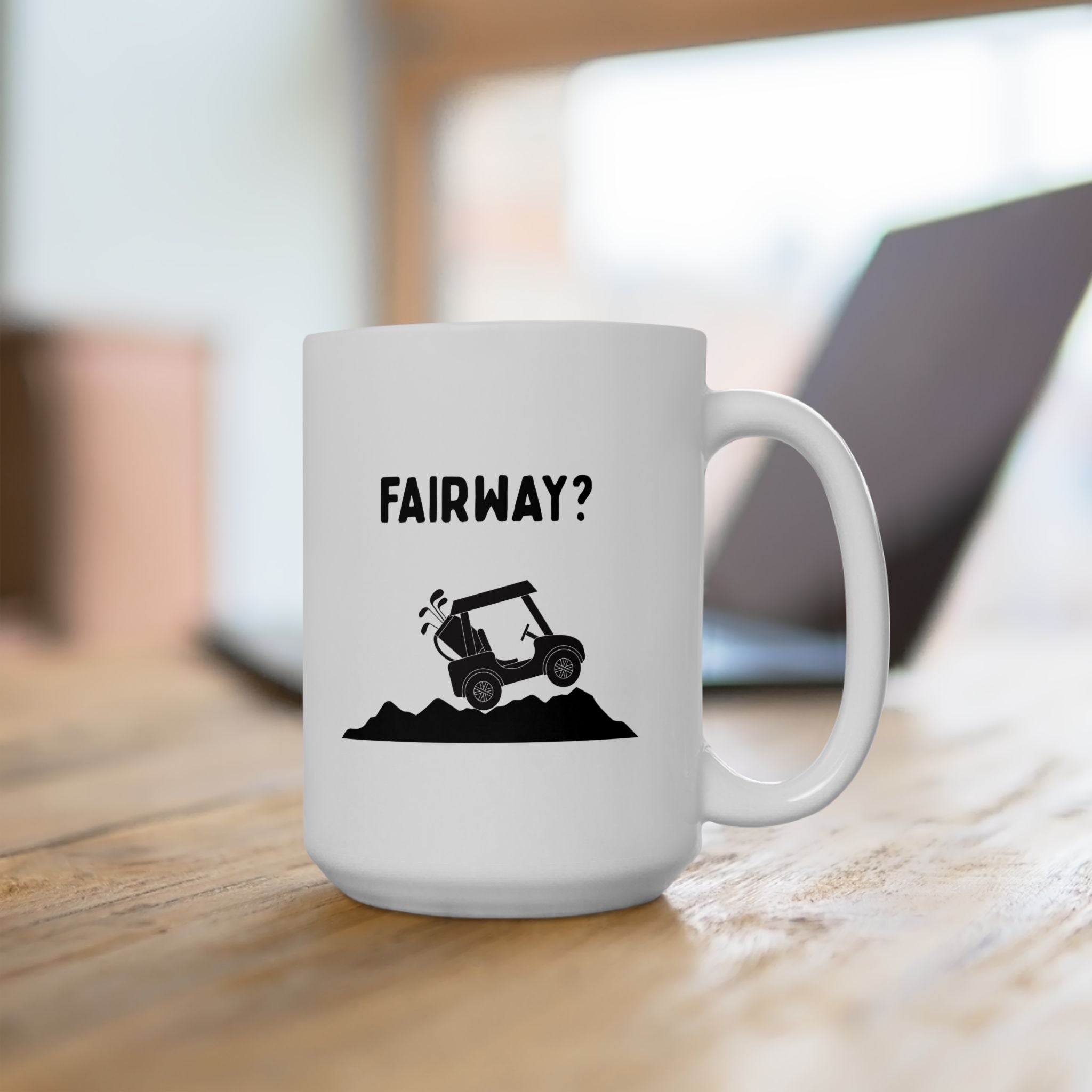 Off the fairway - Mug