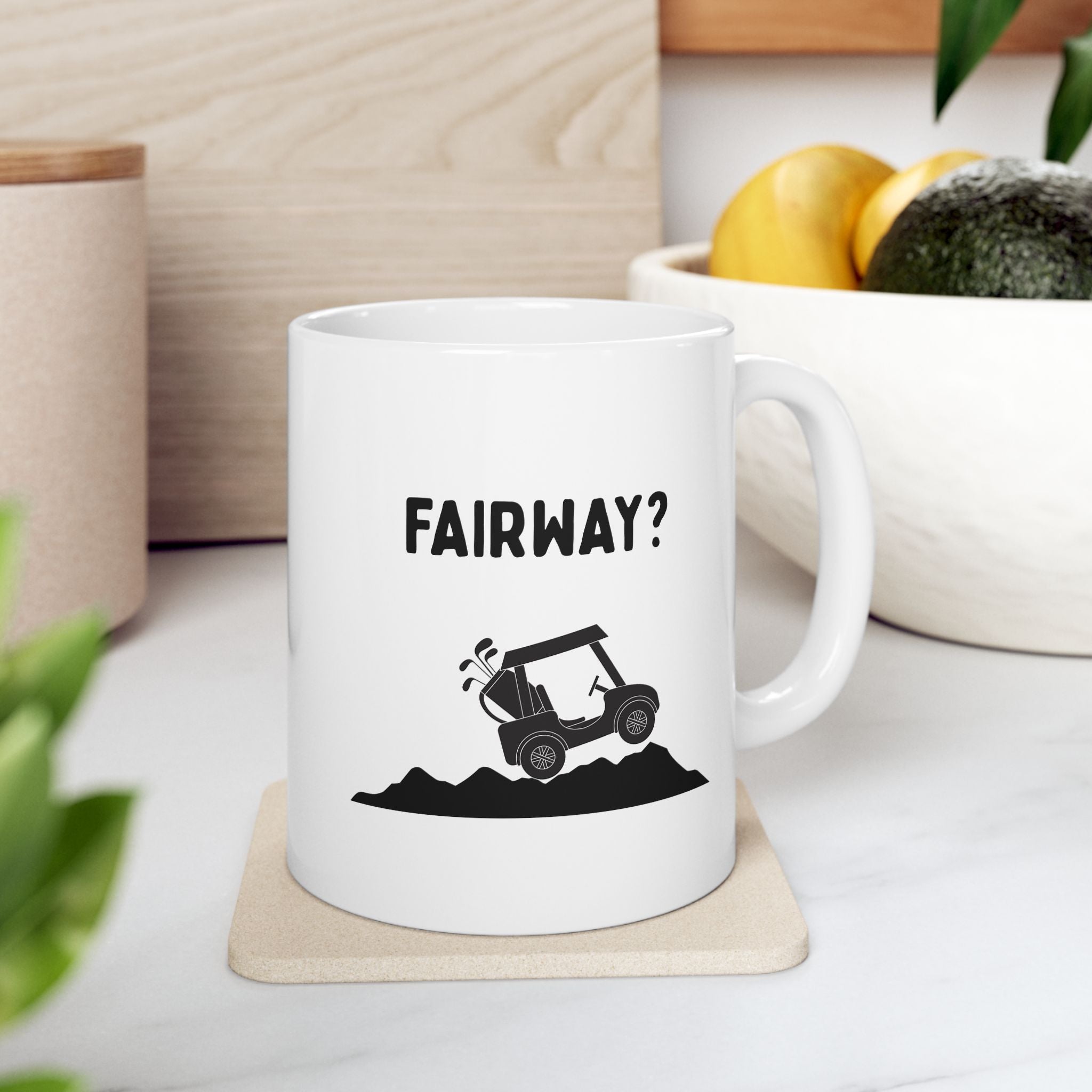 Off the fairway - Mug