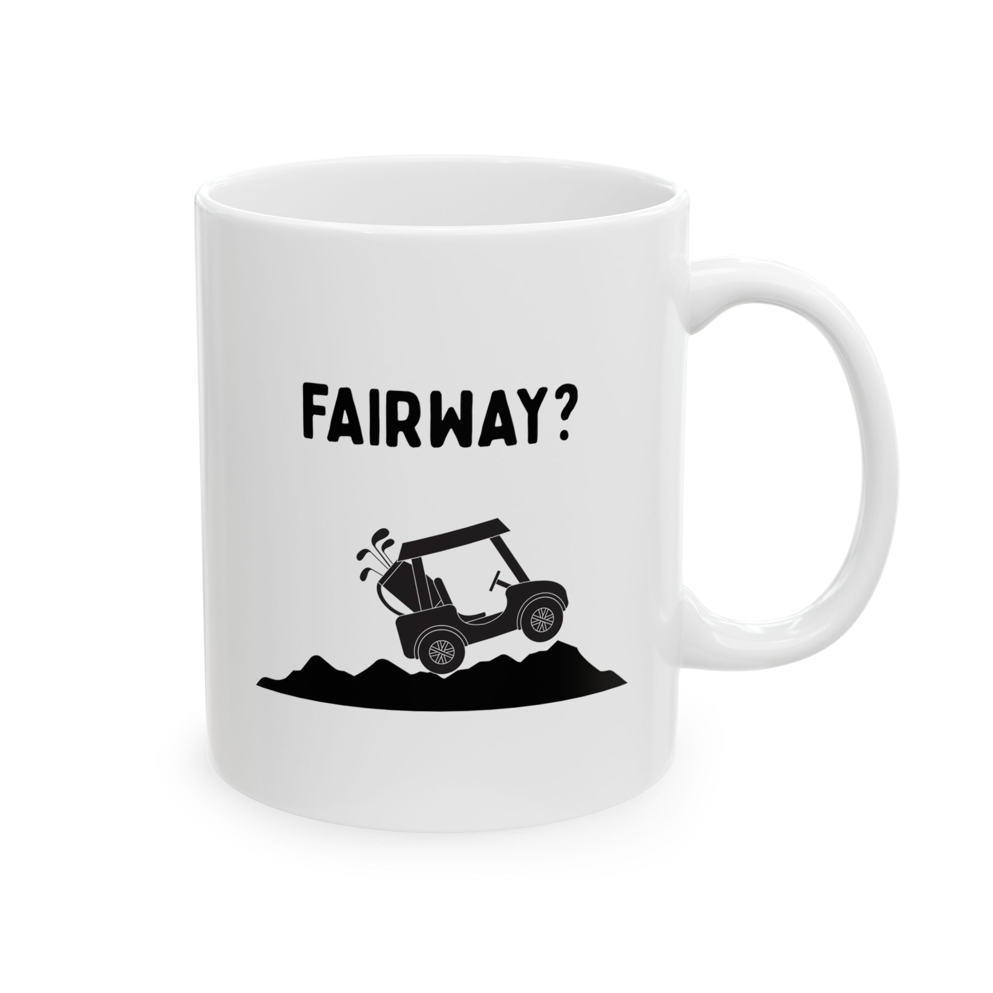 Off the fairway - Mug