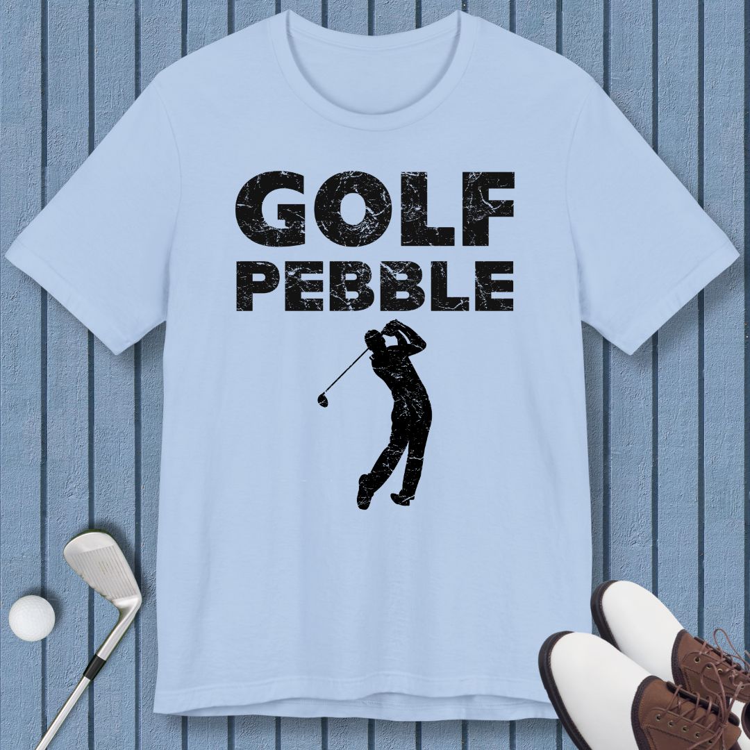 Golf Pebble - Male T-shirt