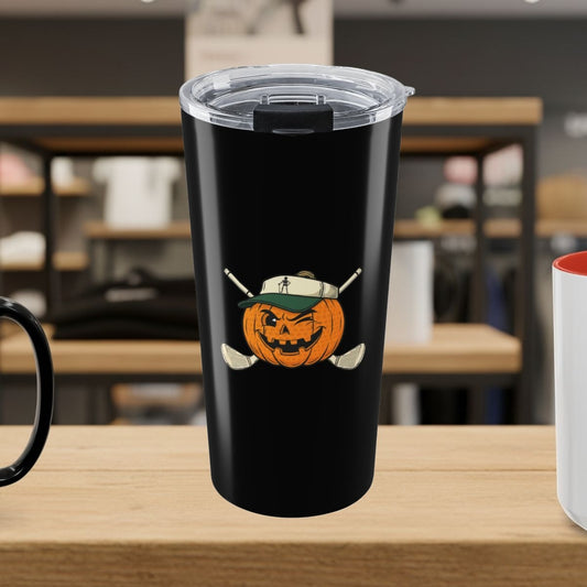Golf or Gourd - 20oz Tumbler in Black