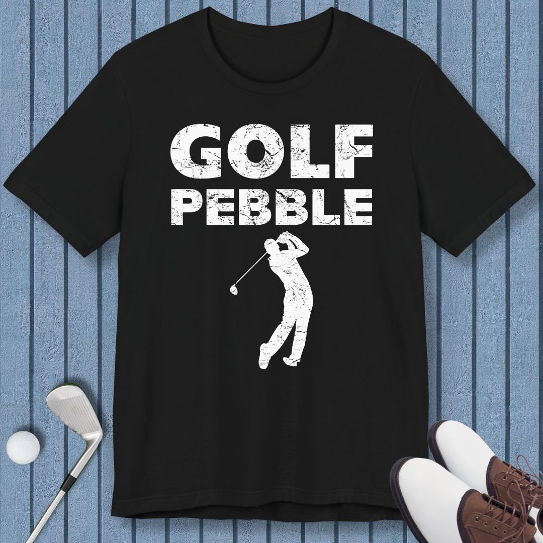 Golf Pebble - Male T-shirt