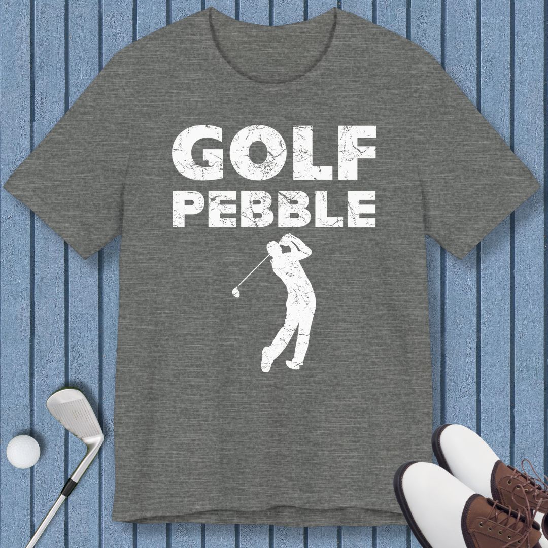 Golf Pebble - Male T-shirt
