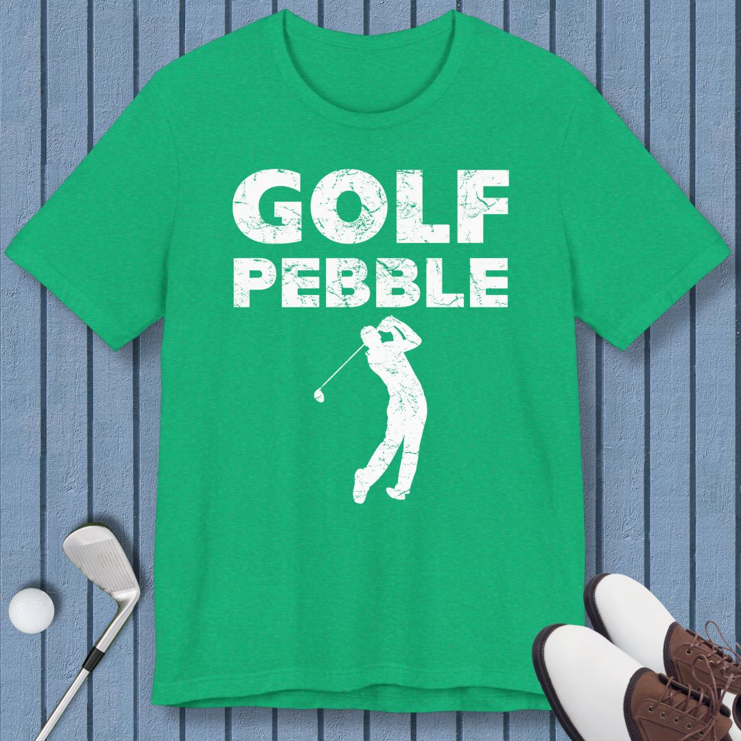 Golf Pebble - Male T-shirt