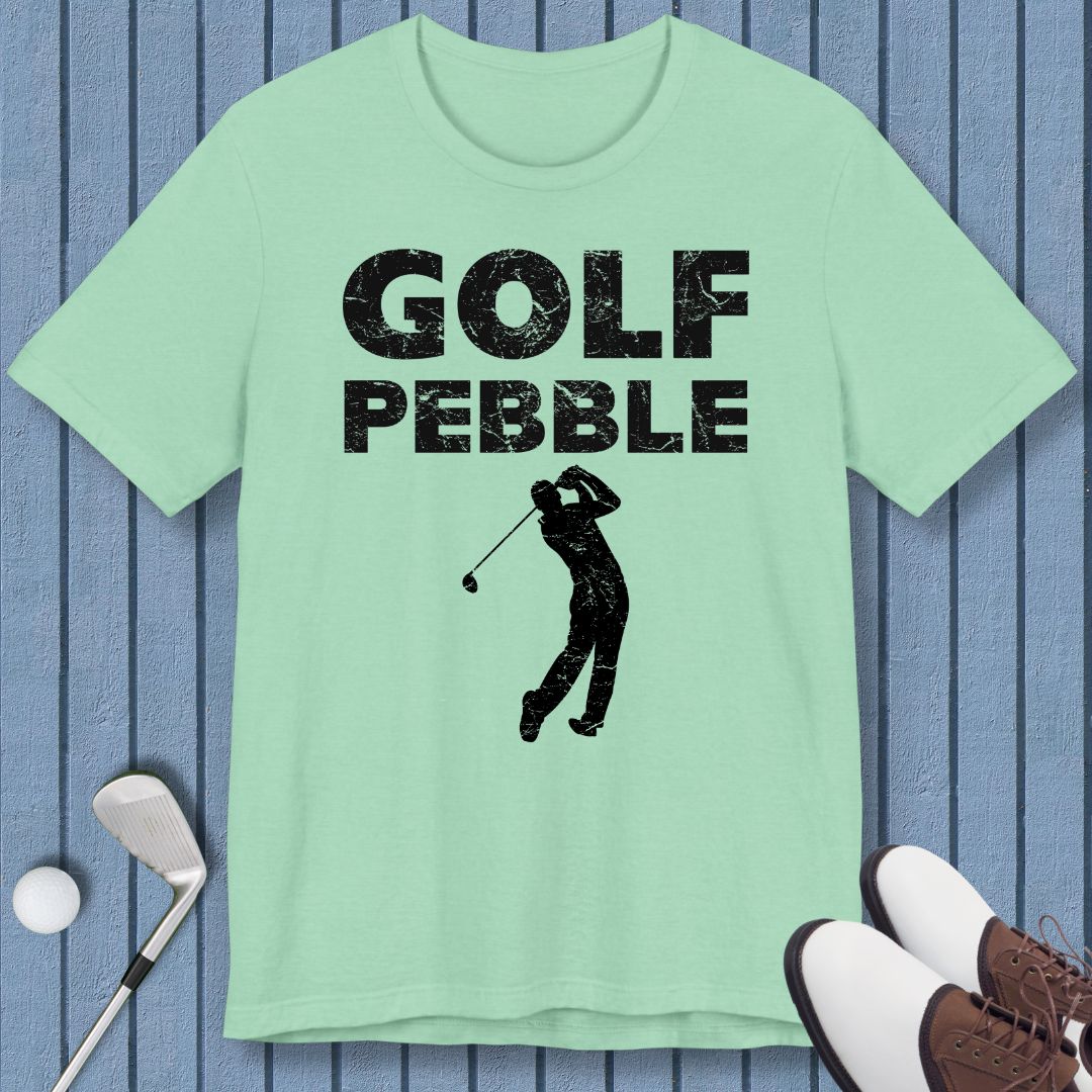 Golf Pebble - Male T-shirt