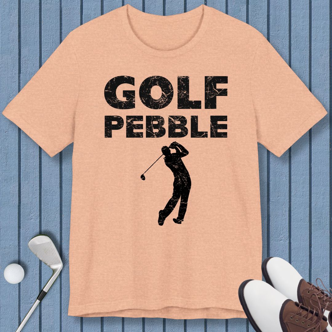 Golf Pebble - Male T-shirt