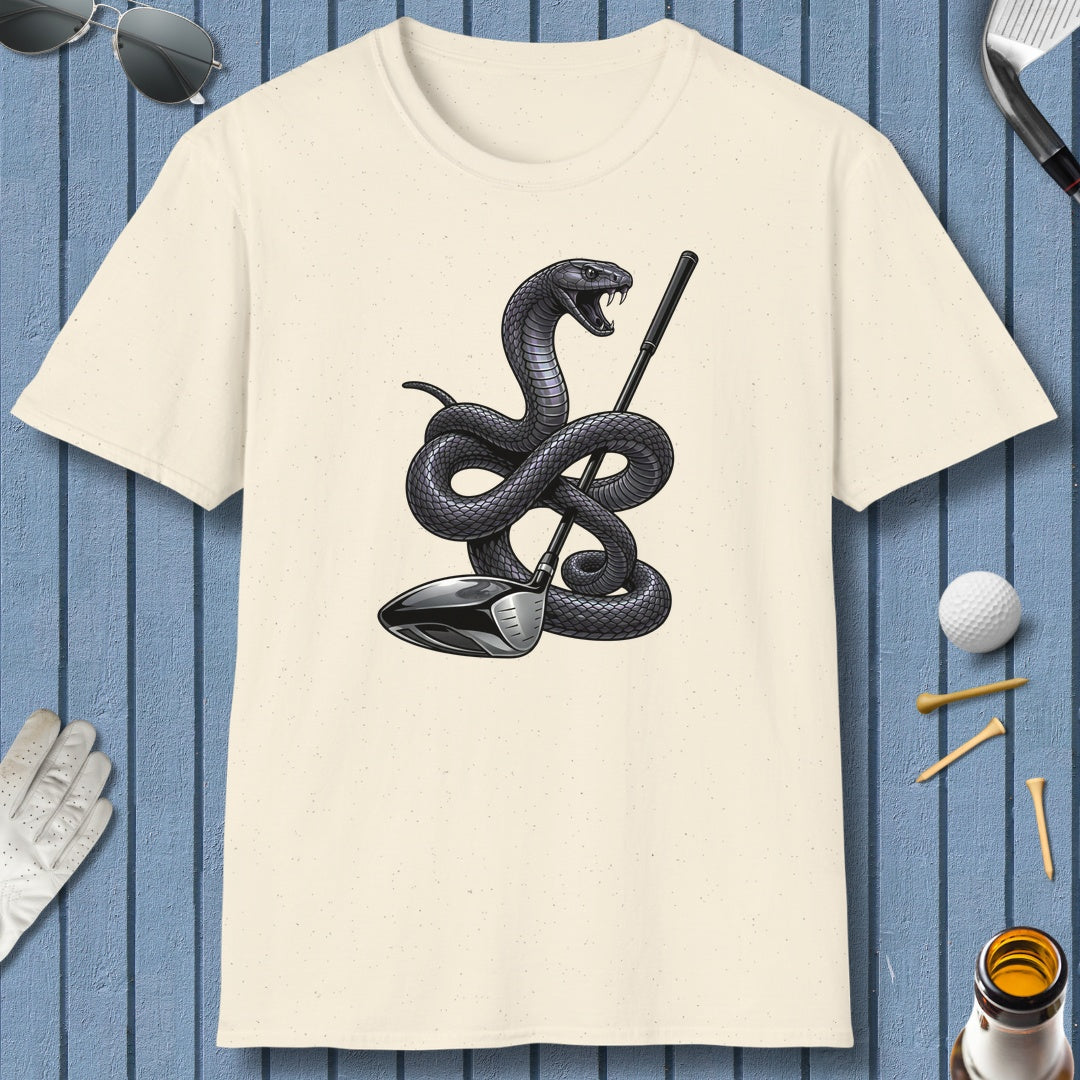 Strike Position - Mamba - Adult Golf T-Shirt in Natural