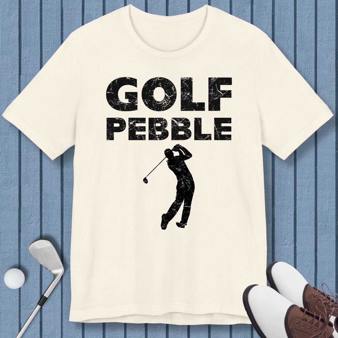 Golf Pebble - Male T-shirt