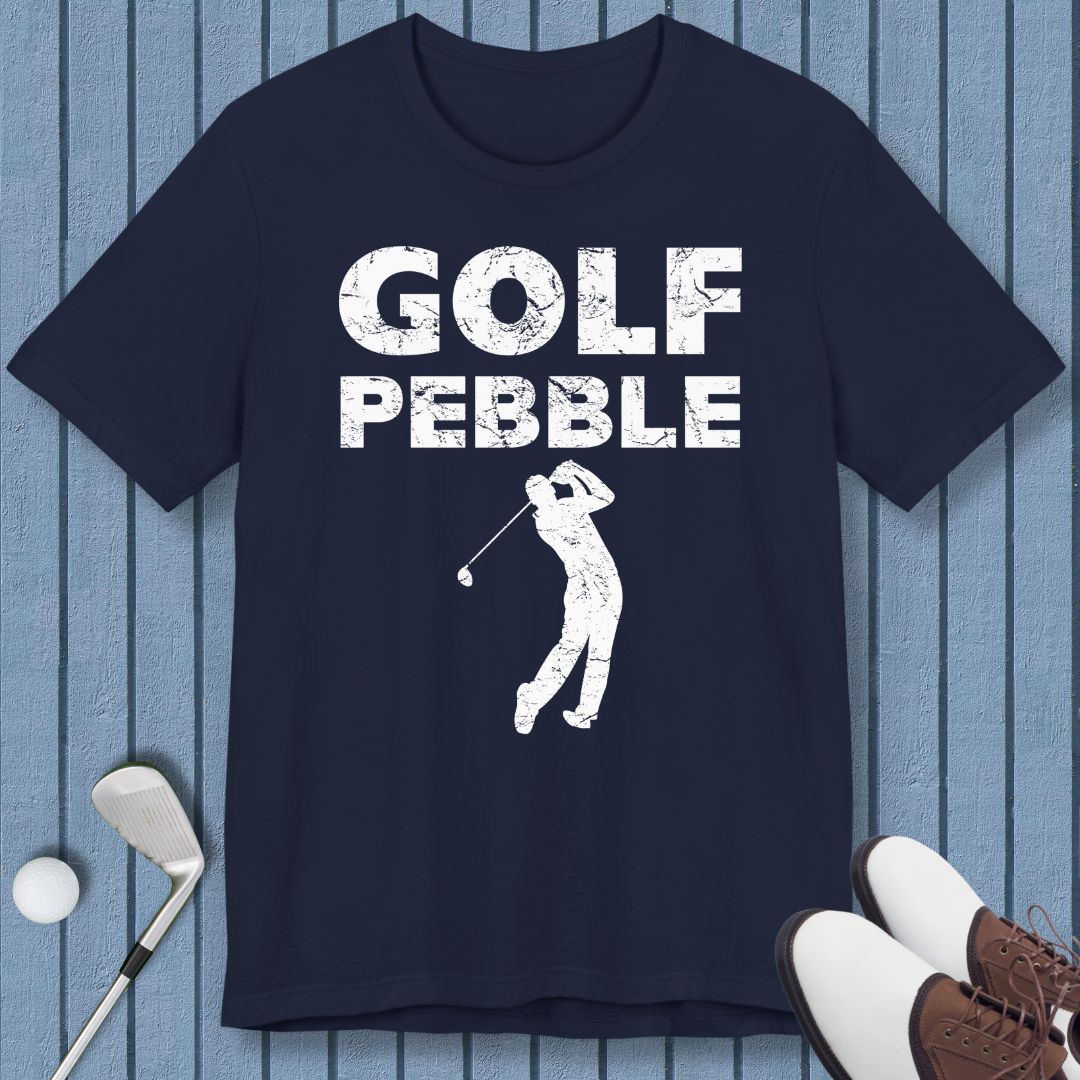 Golf Pebble - Male T-shirt