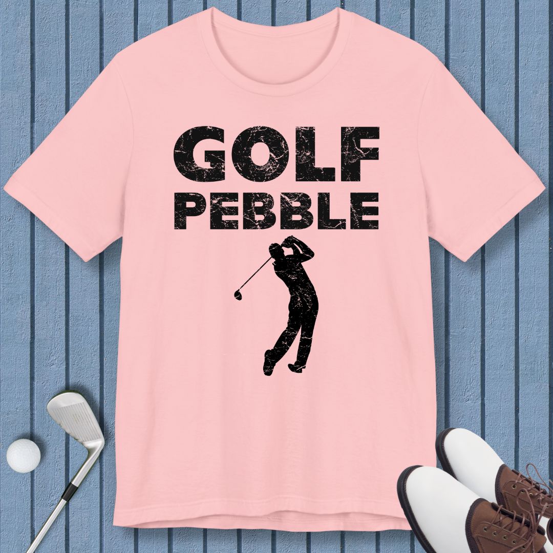 Golf Pebble - Male T-shirt