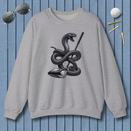 Strike Position - Mamba - Adult Golf Sweatshirt in Sport Grey