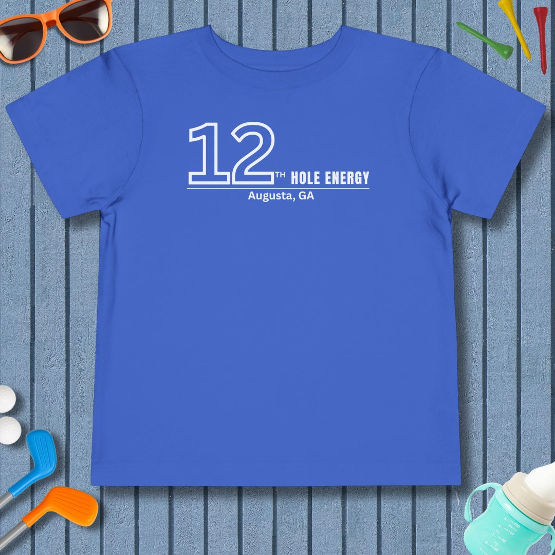 12th Hole Energy - Toddler Golf T-Shirt in True Royal