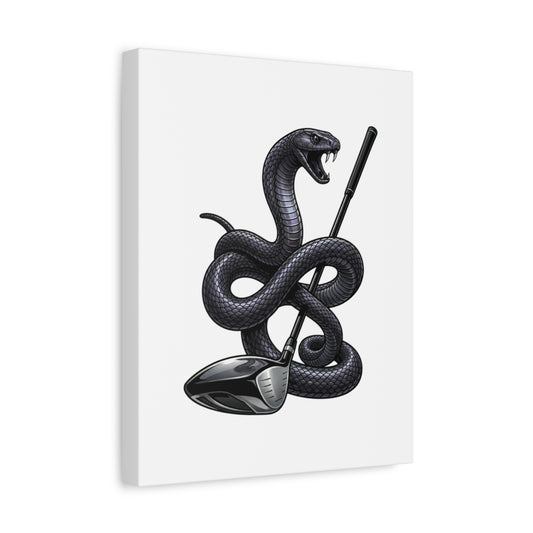 Strike Position - Mamba - Canvas Wall Art - White - 11×14 - front