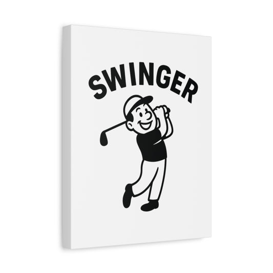 Swinger - Canvas Wall Art - White - 11×14 - front