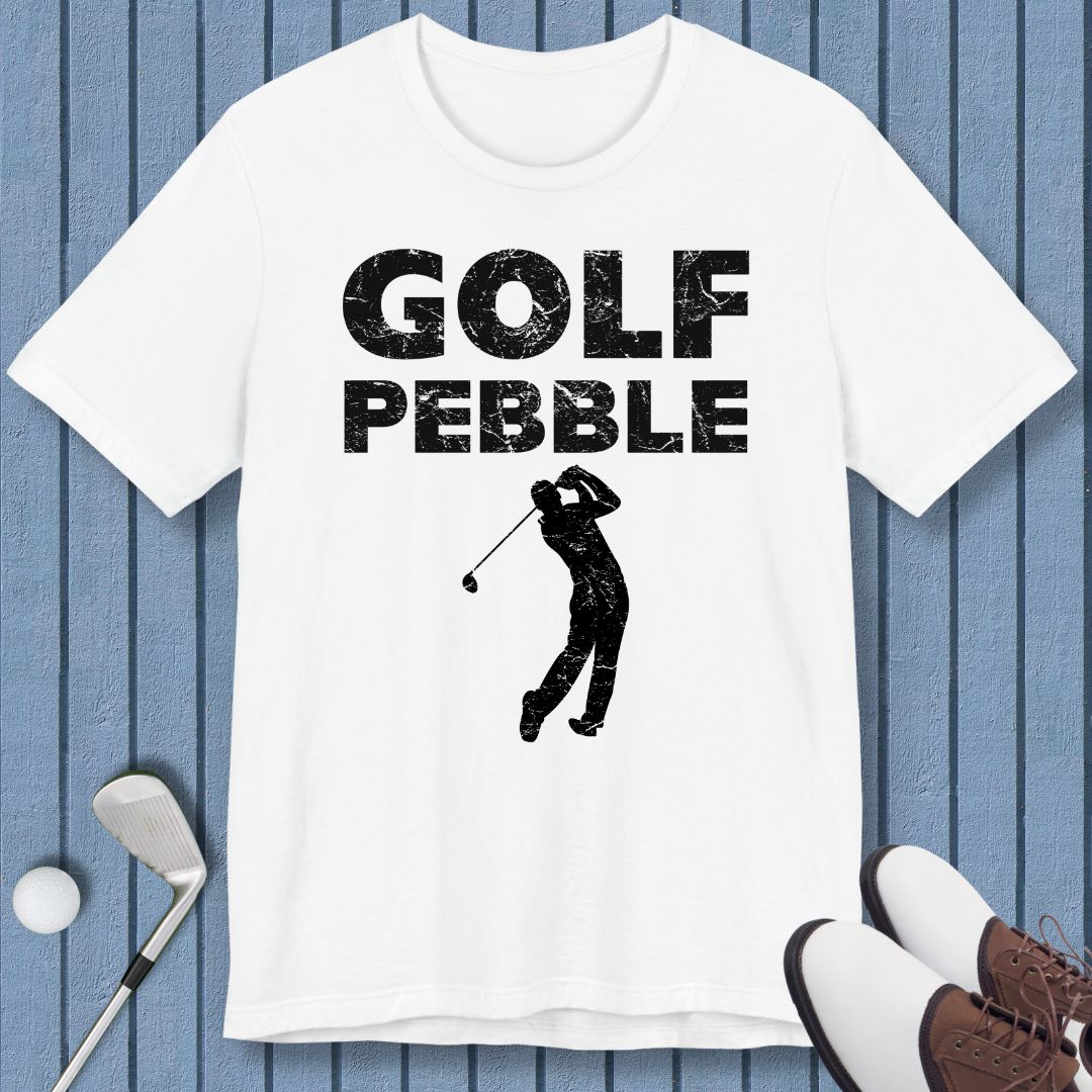 Golf Pebble - Male T-shirt