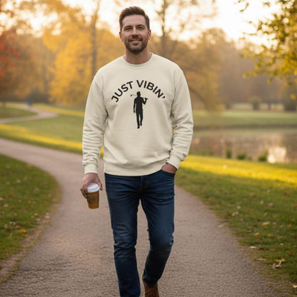 Just Vibin' - Adult Golf Sweatshirt