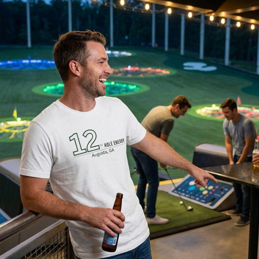 12th Hole Energy - Adult Golf T-Shirt