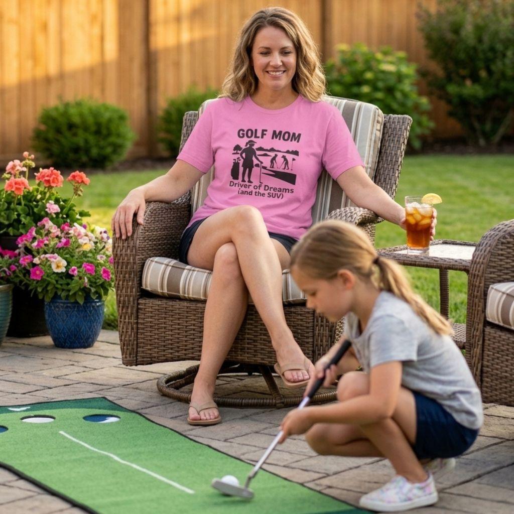 Golf Mom - Adult Golf T-Shirt
