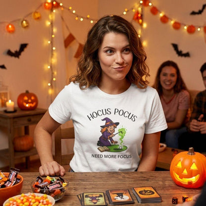 Hocus Pocus, Need More Focus - Adult Golf T-Shirt