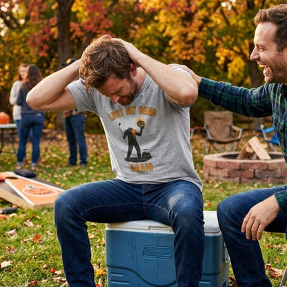 Lost My Head, Again - Adult Golf T-Shirt
