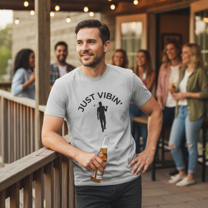 Just Vibin' - Adult Golf T-Shirt