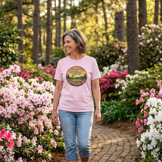 Golf Vibes - Georgia Azalea Edition - Adult Golf T-Shirt