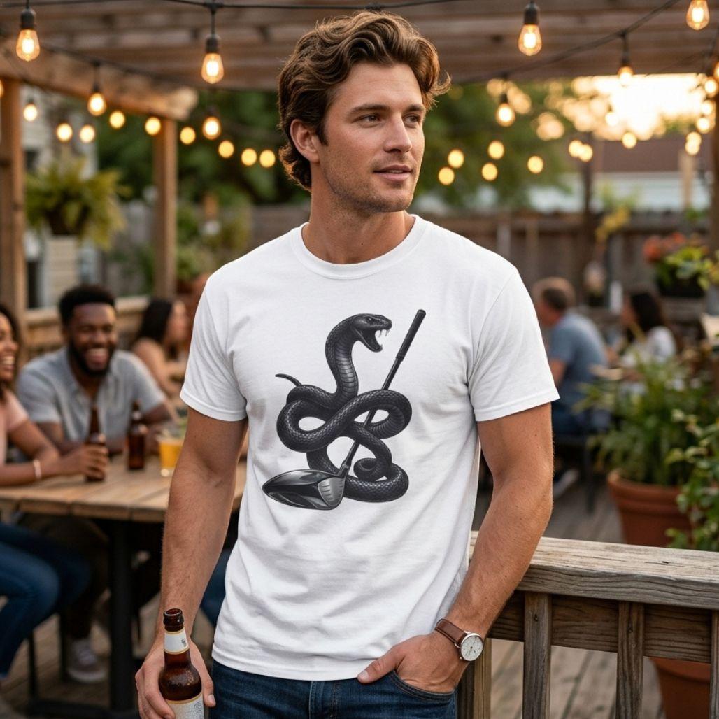 Strike Position - Mamba - Adult Golf T-Shirt