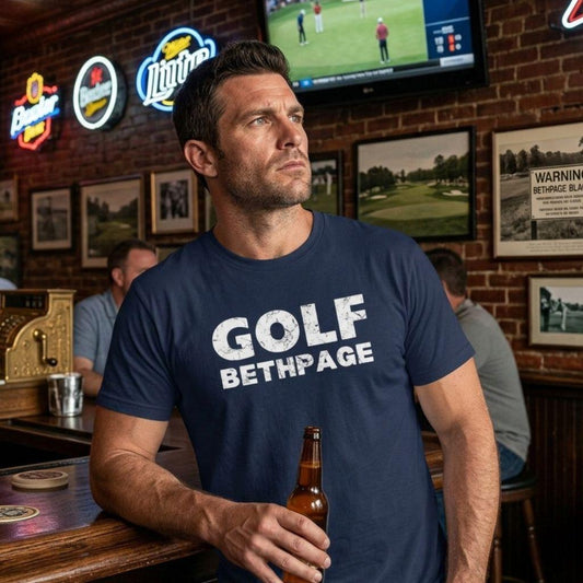 Golf Bethpage - Adult Golf T-Shirt