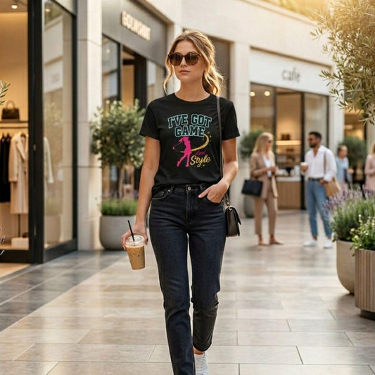 I've Got Game And Style - Adult Golf T-Shirt
