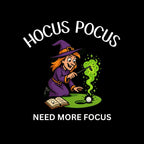 Hocus Pocus, Need More Focus - Youth Halloween Golf T-Shirt