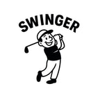 Swinger - Retro Cartoon Golf Sweatshirt