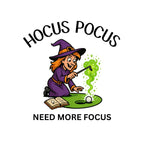 Hocus Pocus, Need More Focus - Youth Halloween Golf T-Shirt
