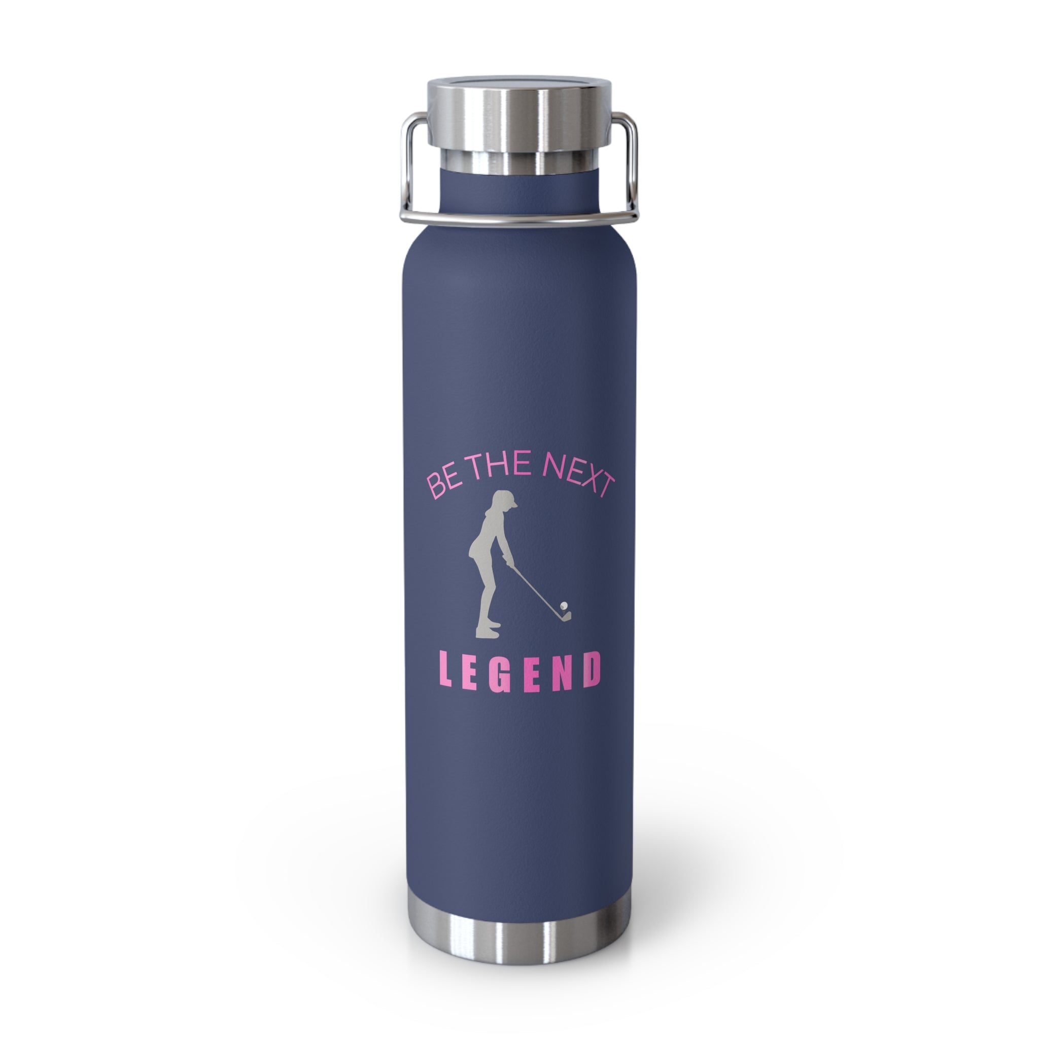 “BE THE NEXT LEGEND”  – Girls Golf Edition - Copper Insulated Bottle, 22oz