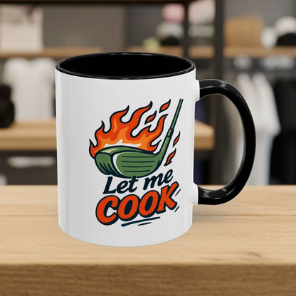 Let Me Cook - Golf Mug - 11oz in Black