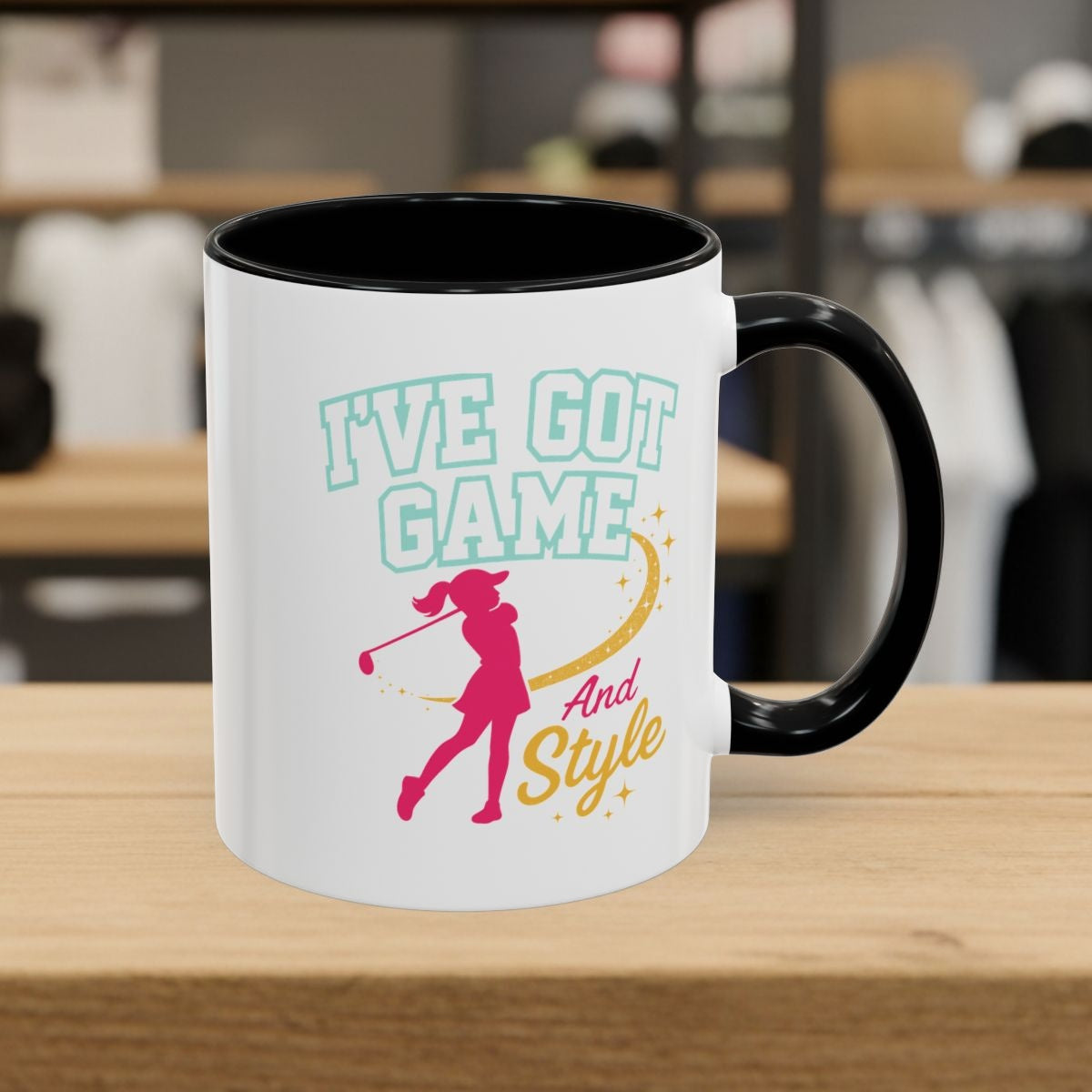I've Got Game And Style - Golf Mug - 11oz in Black