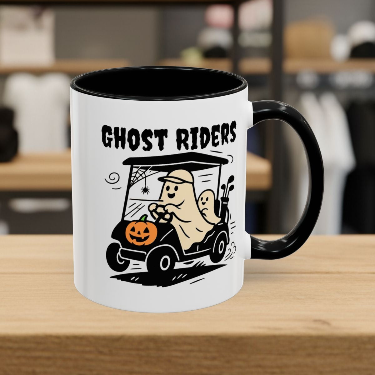 Ghost Riders - Golf Mug - 11oz in Black