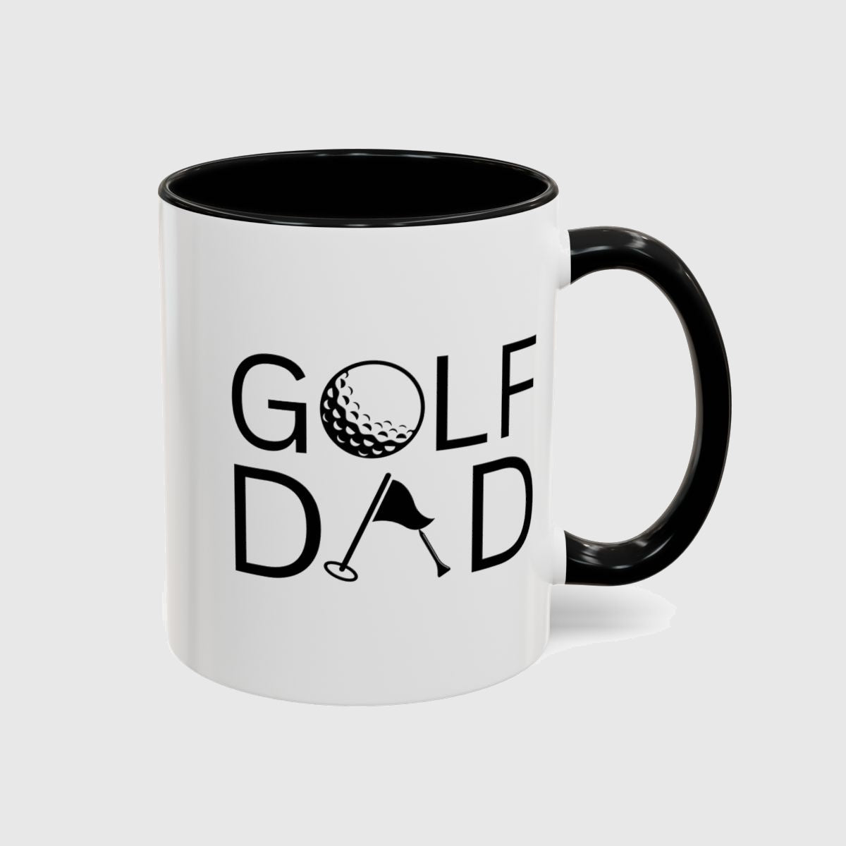 Golf Dad - Golf Mug in Black