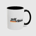 Golf Vibes - Golf Mug in Black