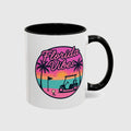 Golf Vibes - Florida Sunshine Edition - Golf Mug in Black