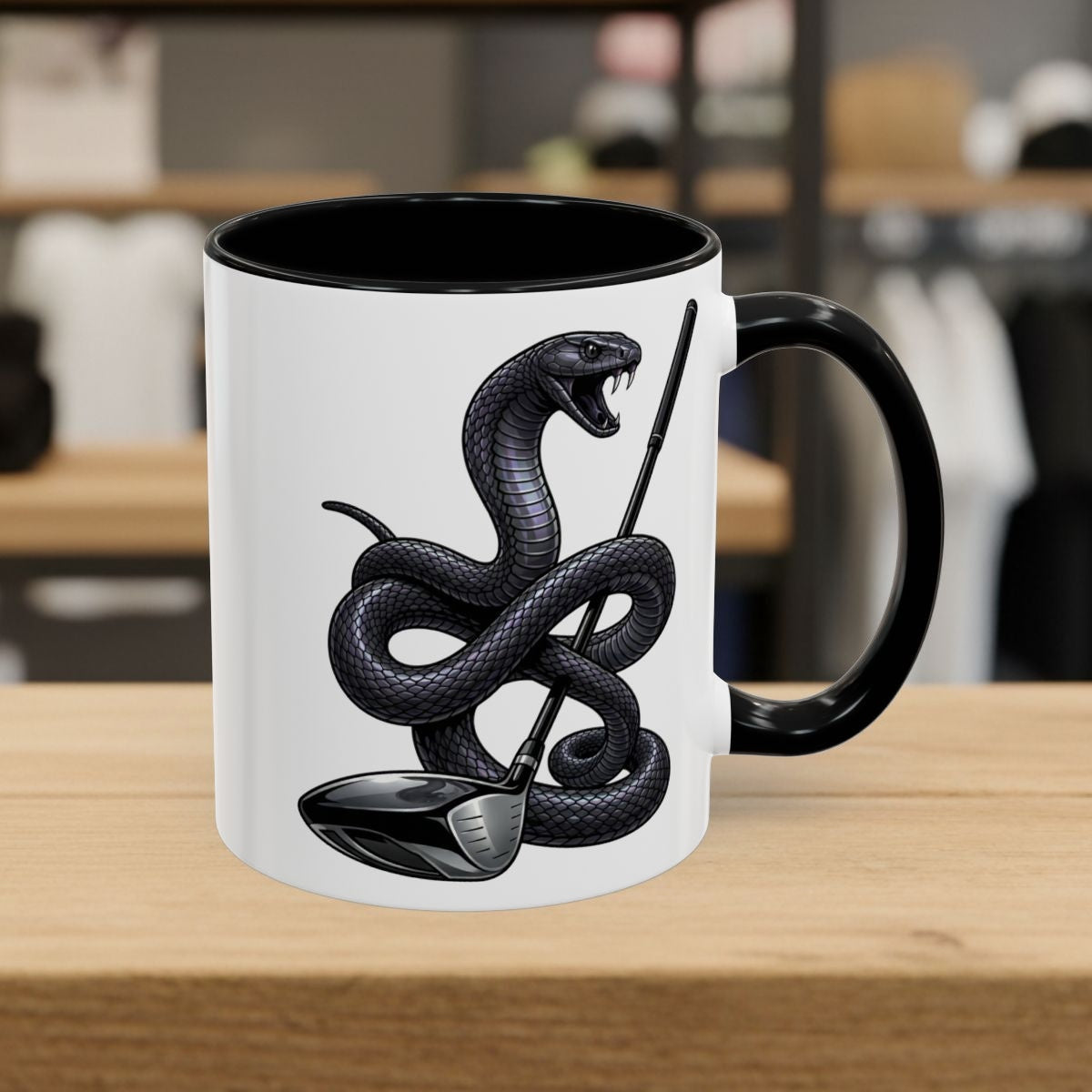 Strike Position - Mamba - Golf Mug in Black