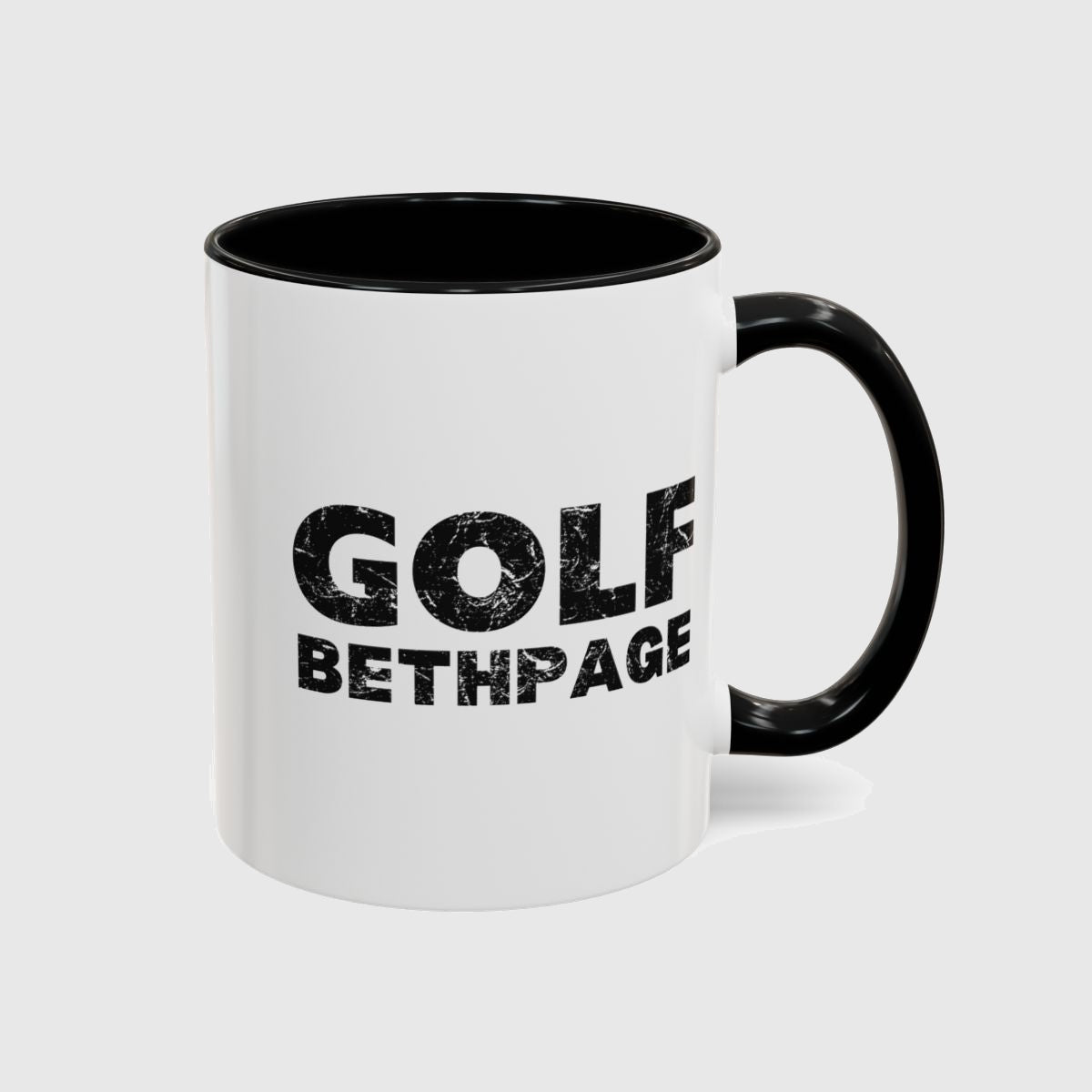 Golf Bethpage - Golf Mug in Black